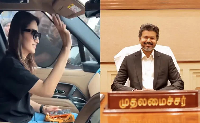 'విజయ్‌ని ‍అడిగామని చెప్పండి..' త్రిష రియాక్షన్ చూశారా?