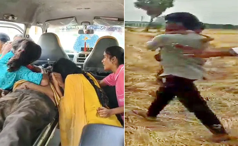 బోరుబావిలో పడ్డ చిన్నారి.. రక్షించబోయి తాత మృతి