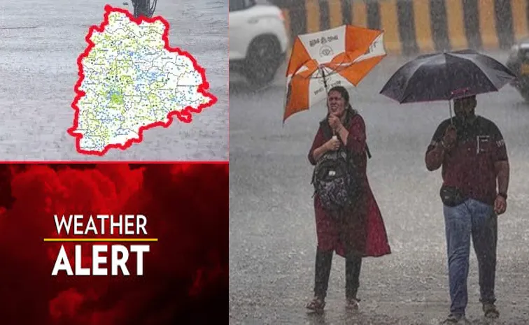 Heavy Wind Air And Rain Forecast To telangana