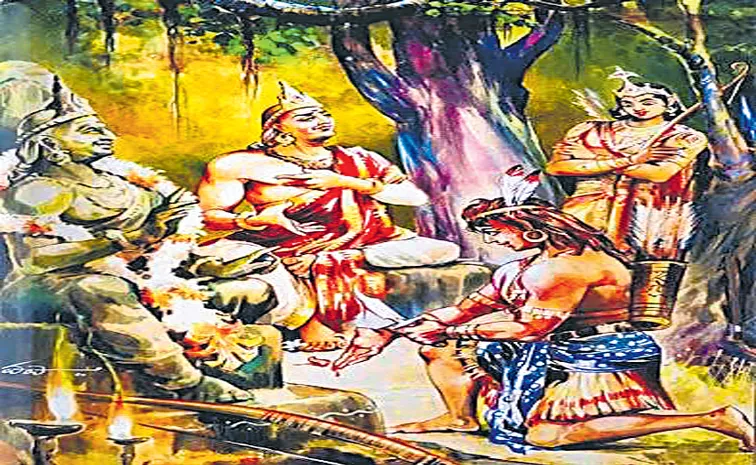Ekalavya discipleship from the Hindu epic Mahabharatam5