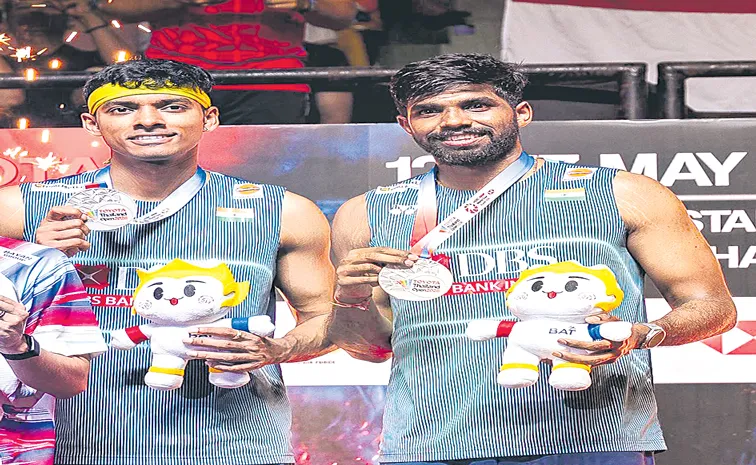 Satwik-Chirag pair loses in final, Thailand Open 20261