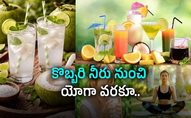 Beat the Heat Govt Recommends Traditional Cooling Foods and Yoga