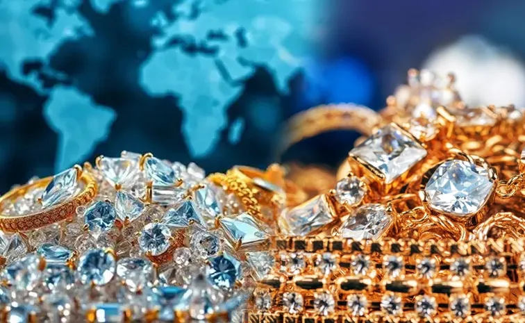 Diamond and Gold Jewellery Exports Decline Sharply in April