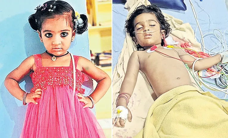 3 year old girl critical after fall from terrace srikakulam