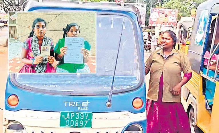 pithapuram woman auto driver inspiring life story