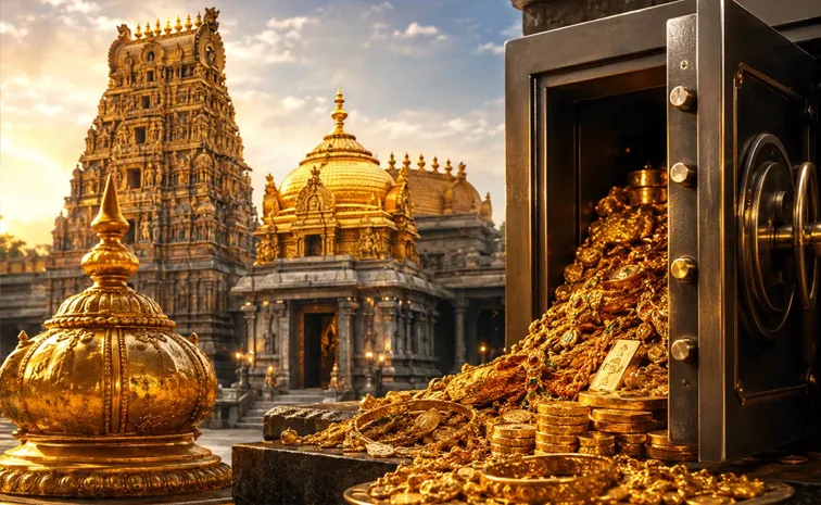 Central Govt Clarity Statement On Gold In Temples1