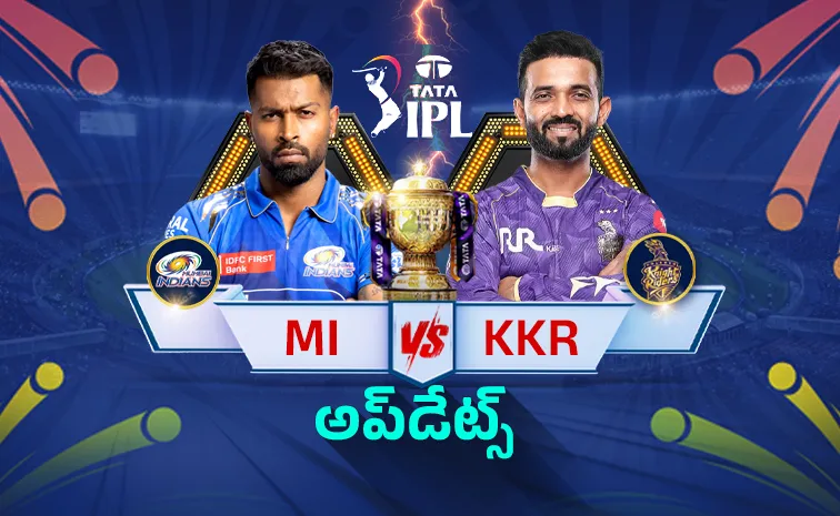 IPL 2026: KKR Vs Mumbai Indians Match Live Updates From Kolkata1