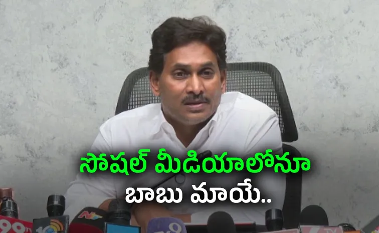 YS Jagan Key Comments Over CBN Govt And Social Media