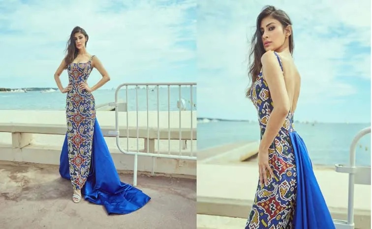 Cannes 2026: Mouni Roy brought Gujarati Patola glam2
