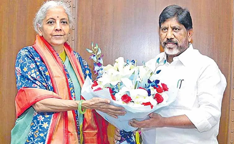 Mallu Bhatti Vikramarka held a key meeting with Nirmala Sitharaman