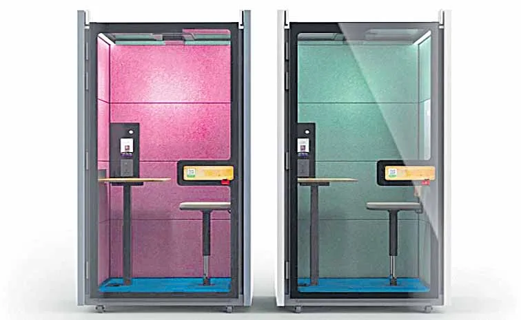 Special space pads available at the airport