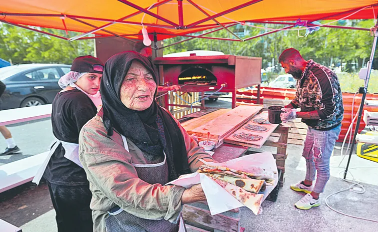 Lebanese grandmother Soubhiye Zeiter feeds thousands displaced by war8