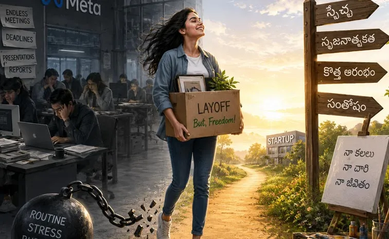 Losing a job gave me back my life Meta Layoff Girl Viral Post2