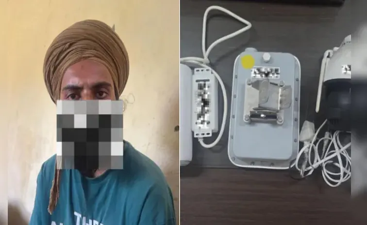 Punjab Pathankot man installs cctv on highway arrest