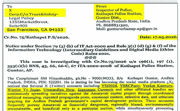 YSRCP President YS Jagan fires back at social media censorship