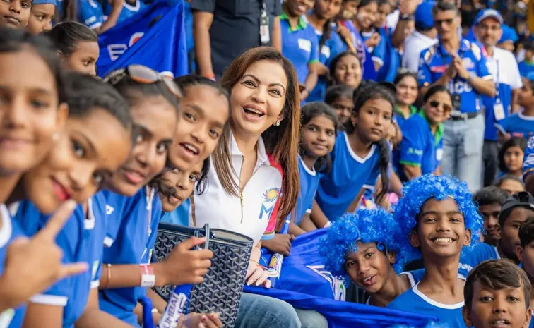 పిల్లలకు విద్య, క్రీడలు అవసరం: నీతా అంబానీ