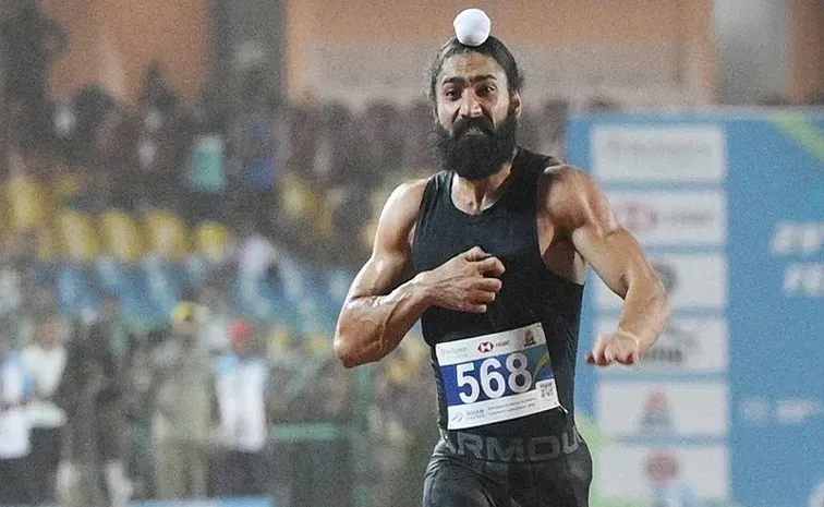 Gurindervir Singh dips to 10. 09 to reclaim 100m national record