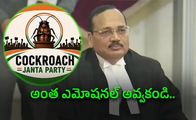 No Need To Be So Sentimental: CJI On Cockroach Party Row