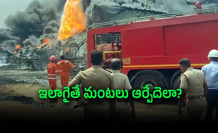 Major fire at oil godown in Manali