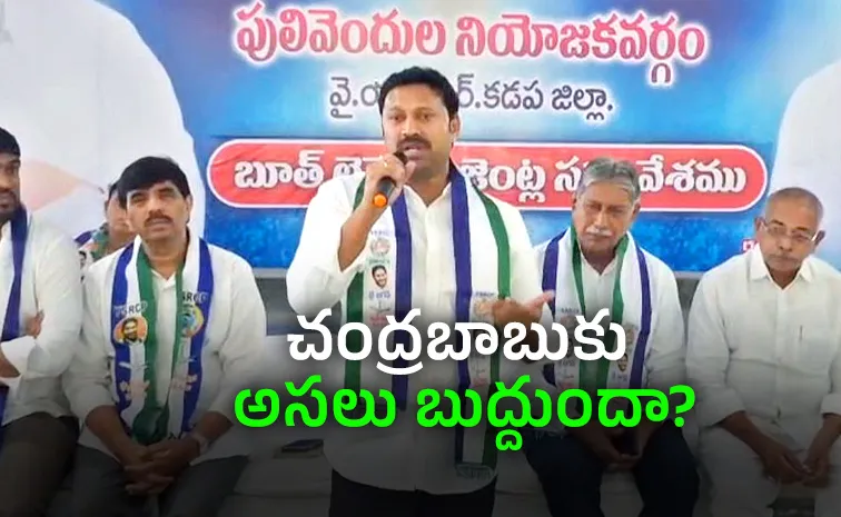 YS Avinash Reddy Serious Comments On TDP Btech Ravi