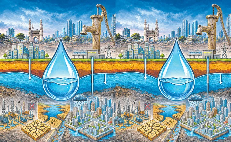 Groundwater is in a very critical condition in Hyderabad