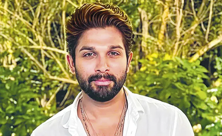 Allu Arjun enjoying his vacation
