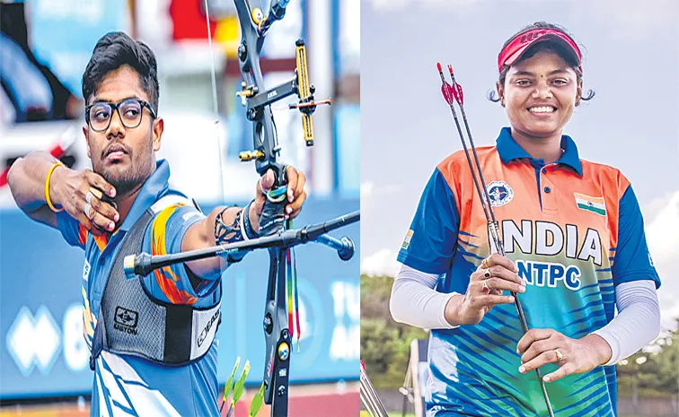 Dheeraj-Jyothi Surekha Select India-Squad Announced-Asian Games