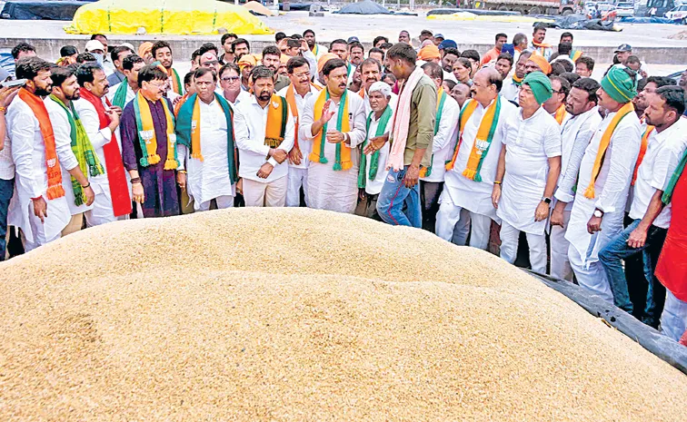 BJP Leaders Fires On Congress Govt