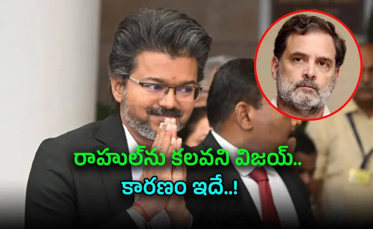 తమిళనాడు సీఎం విజయ్‌ ఢిల్లీ పర్యటనలో ట్విస్ట్‌