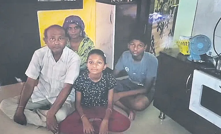 rajiv swagrha family without electricity for a week