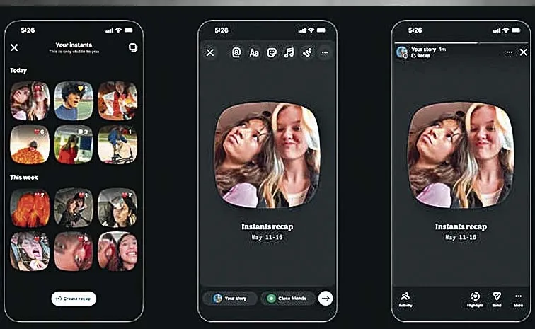 Instagram's New Instants Feature New AI Generation