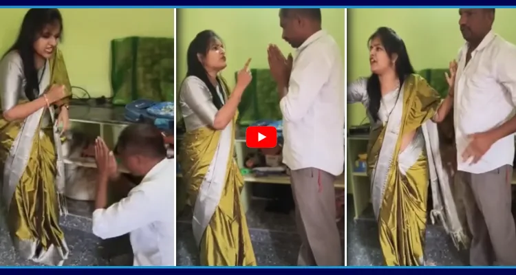 అనంతపురంలో జర్నలిస్టుపై దాడి.. తప్పయింది అని కాళ్ళ మీద పడ్డ..