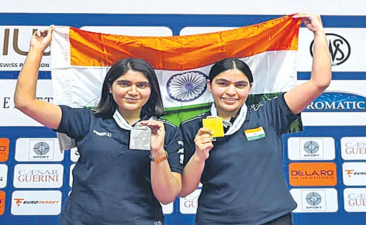 సురుచికి స్వర్ణం... ఇషా సింగ్‌కు రజతం 