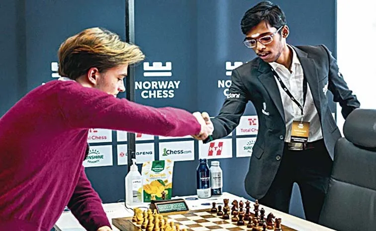 Grandmaster Praggnanandhaa's Third Victory At The Norway Open International Chess Tournament