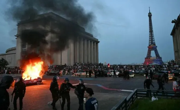 780 arrested PSG victory celebrations across France issue