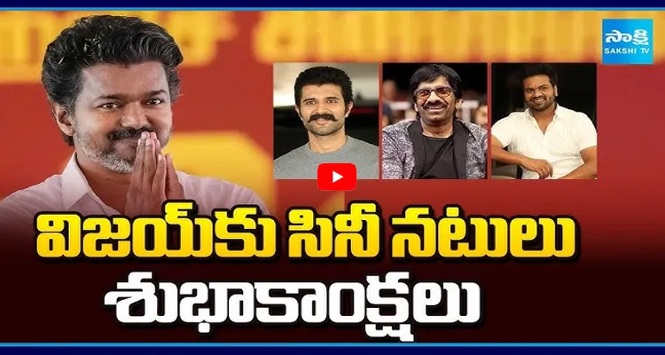 TVK విజయ్ కు తెలుగు హీరోలు శుభాకాంక్షలు