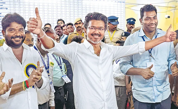 TVK Vijay Steps towards formation of coalition govt in Tamilnadu