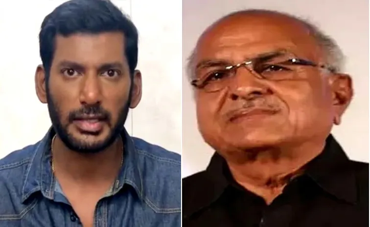 ఆర్‌బీ చౌదరి మృతిపై విశాల్ దిగ్భ్రాంతి