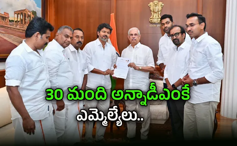 టీవీకే విజయ్‌కు సరిపోని సంఖ్యాబలం వేళ.. కీలక పరిణామం