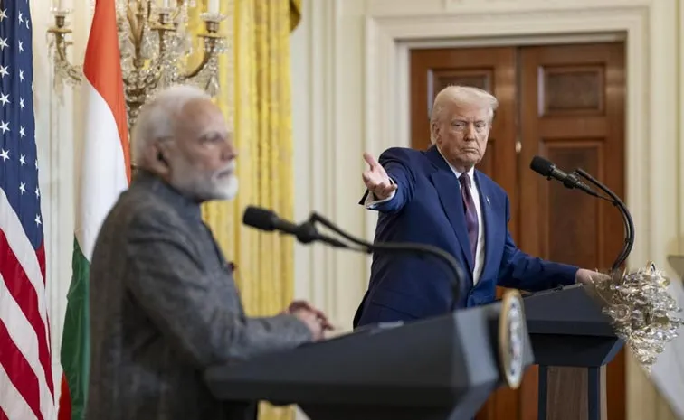 మోదీ ఉండడం భారత ప్రజల అదృష్టం: ట్రంప్‌