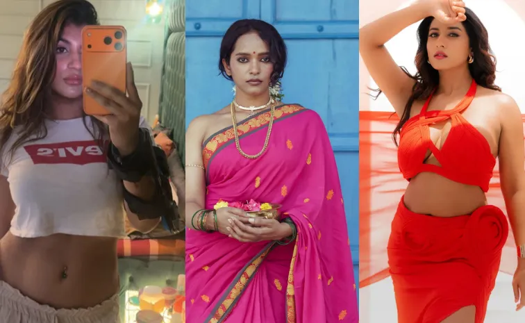 విష్ణుప్రియ స్టన్నింగ్ పోజులు.. శారీలో పుష్ప బ్యూటీ పావని..!