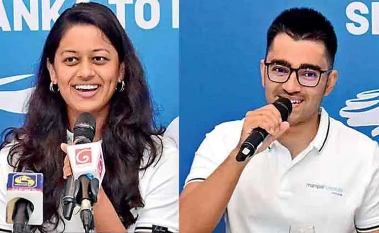 Bengaluru Couple Creates History Swims From Sri Lanka To India In 10 Hours