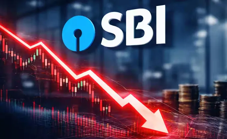 SBI shares crash 7pc after Q4 results Rs 68000 crore wiped out