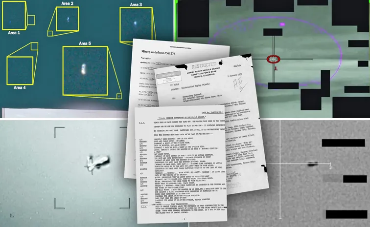 UFO documents released by the Pentagon