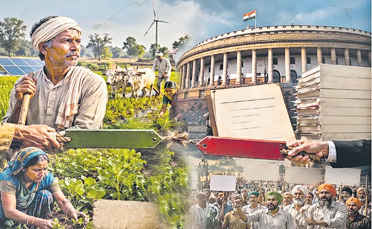 Sakshi Guest Column On India agricultural sector in crisis