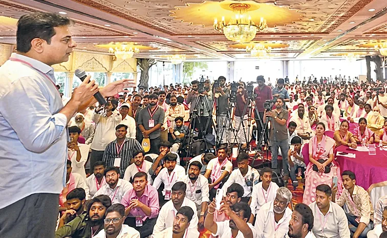 KTR Fires on CM Revanth Reddy: Telangana