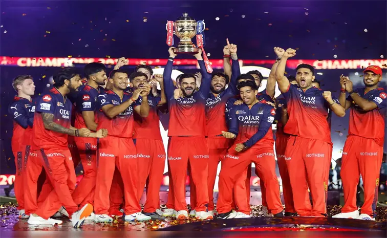 RCB Fans Celebrations in Hyderabad and Vijayawada