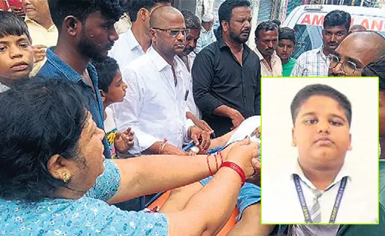 గుండెపోటుతో విద్యార్థి మృతి!