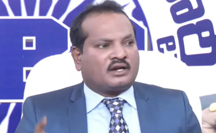 Jada Sravan Kumar Latest Attack on Raghu Rama Krishna Raju