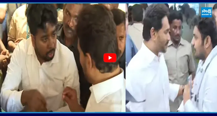 ఆసుపత్రిలో బాధితులను అడిగి... వివరాలు తెలుసుకున్న జగన్